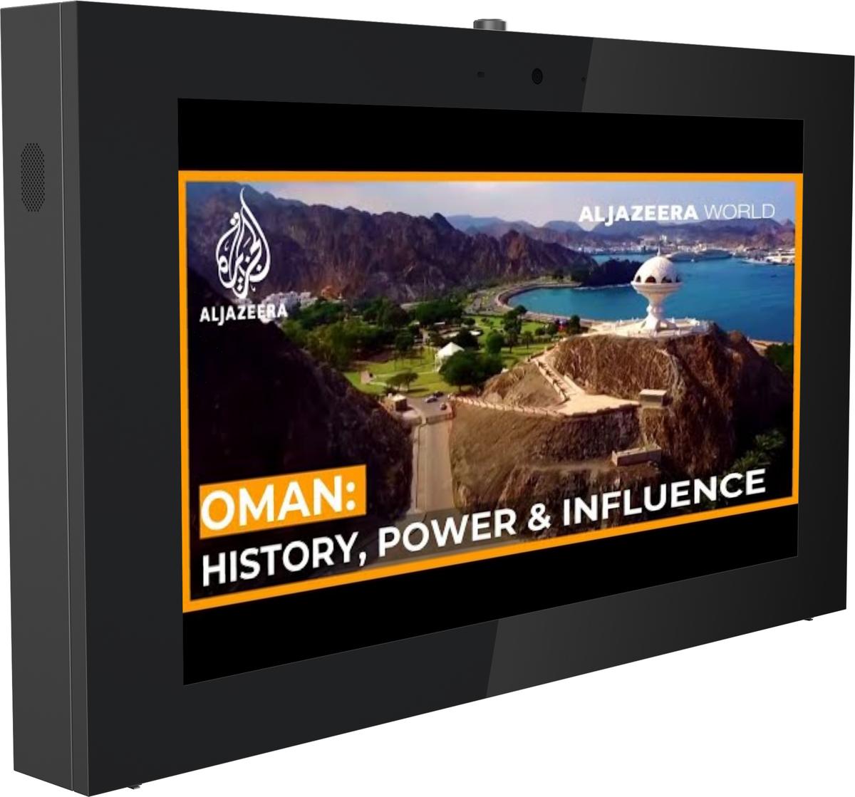 55inches Outdoor Wallmountable Digital Signage Horizontal Mockup 4